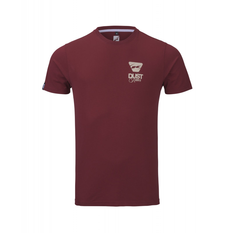 TEE-SHIRT DUST BURGUNDY