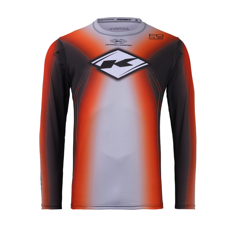 TRACK FOCUS ORANGE KID JERSEY