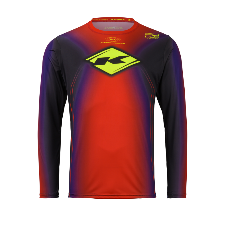 TRACK FOCUS RED KID JERSEY
