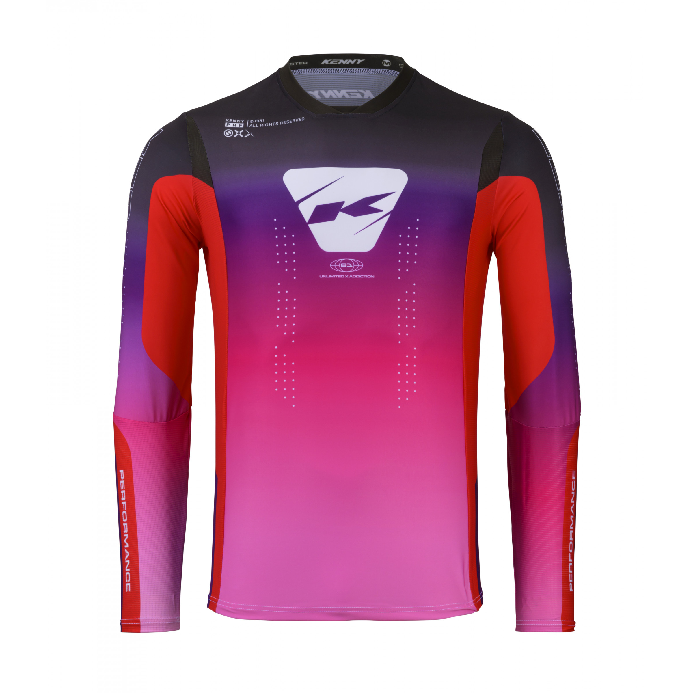 MAILLOT PERFORMANCE PURPLE ENFANT