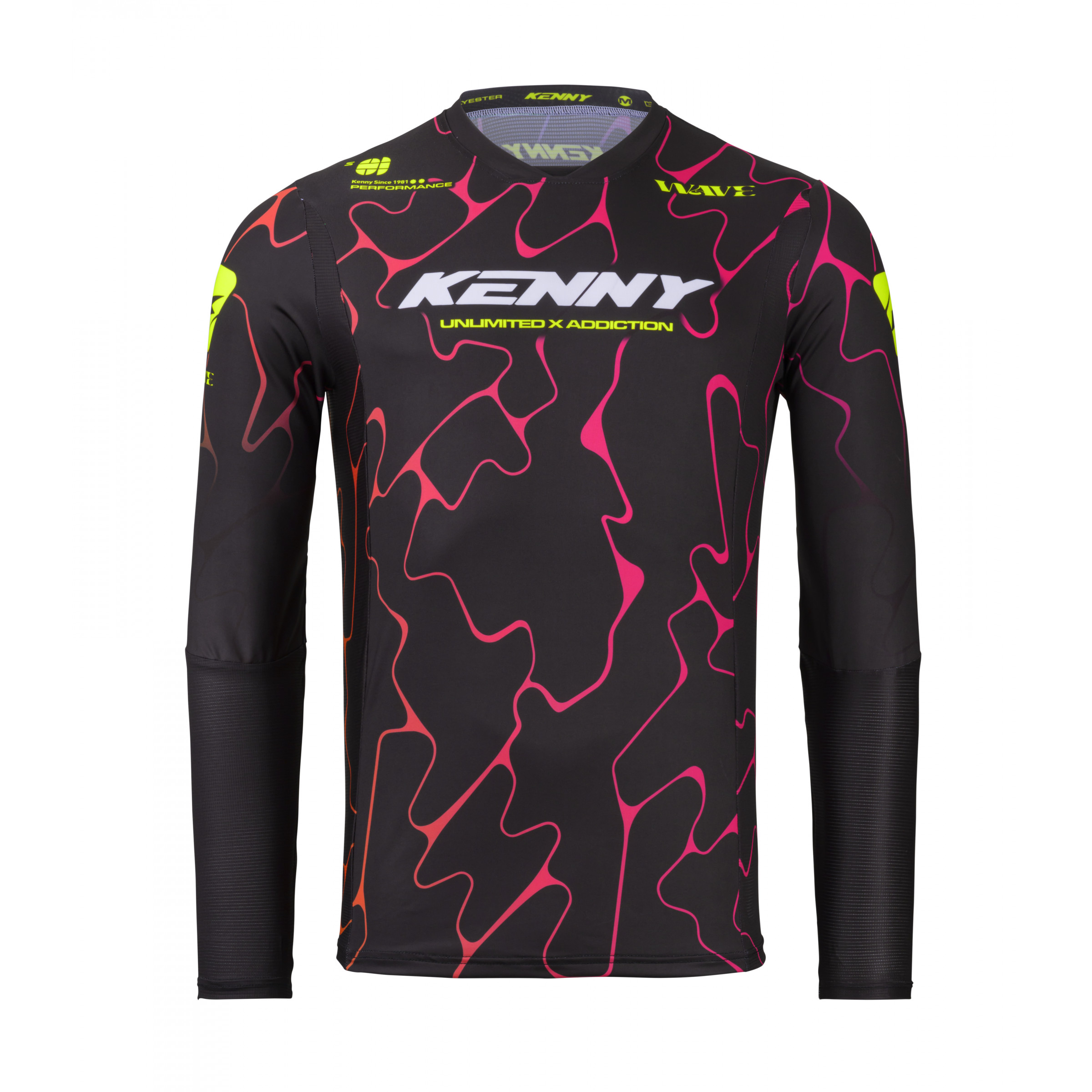 MAILLOT PERFORMANCE WAVE BLACK ENFANT