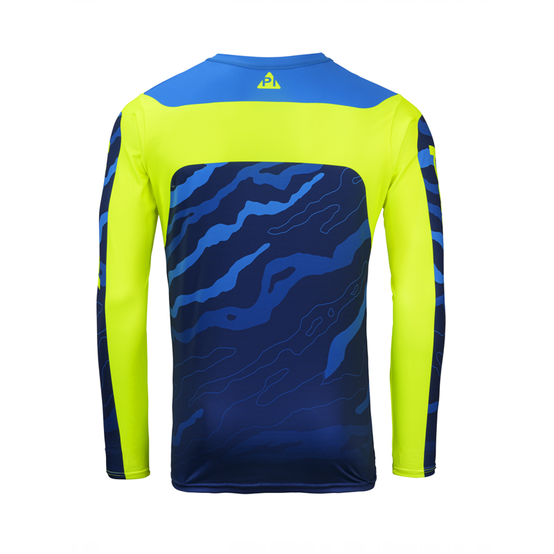 PULL-IN MASTER CAMO NAVY NEON JERSEY