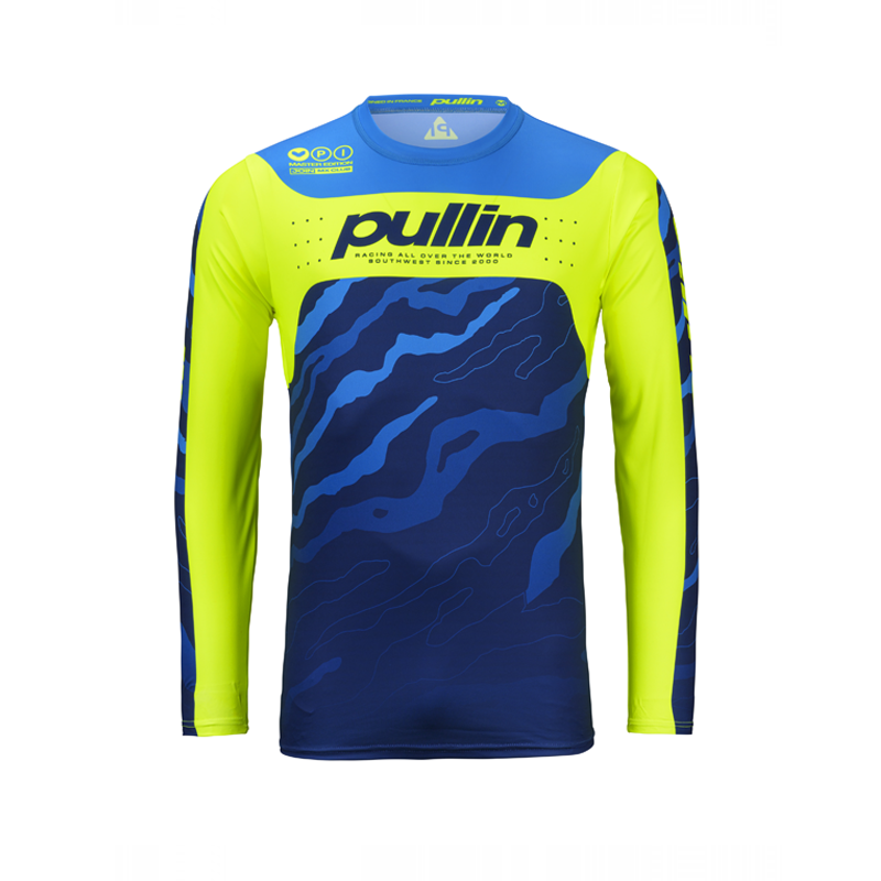 PULL-IN MASTER CAMO NAVY NEON JERSEY