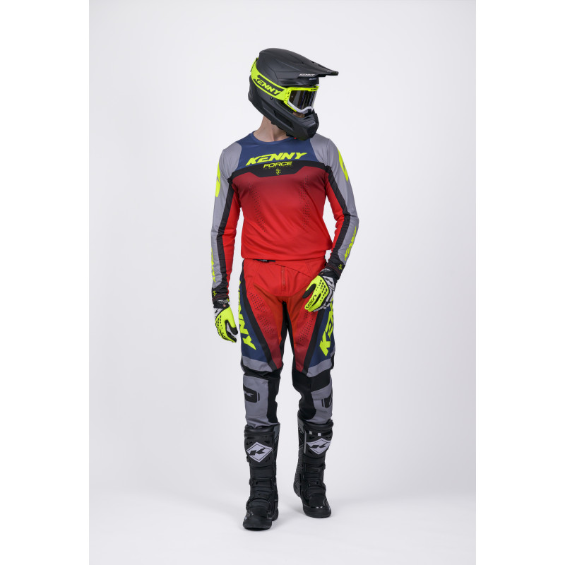 FORCE BEACH GREY RED