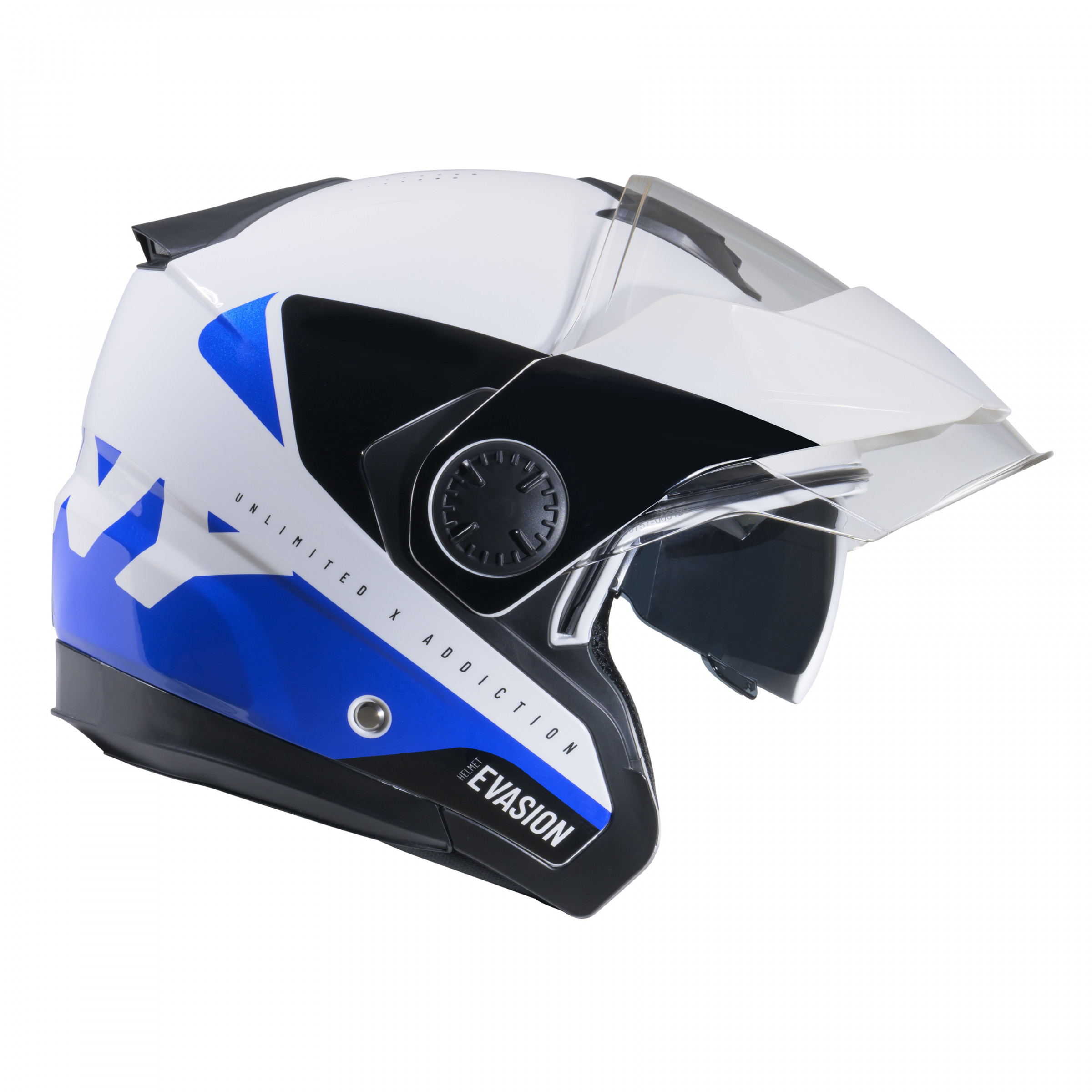 CASQUE EVASION GRAPHIC BLUE