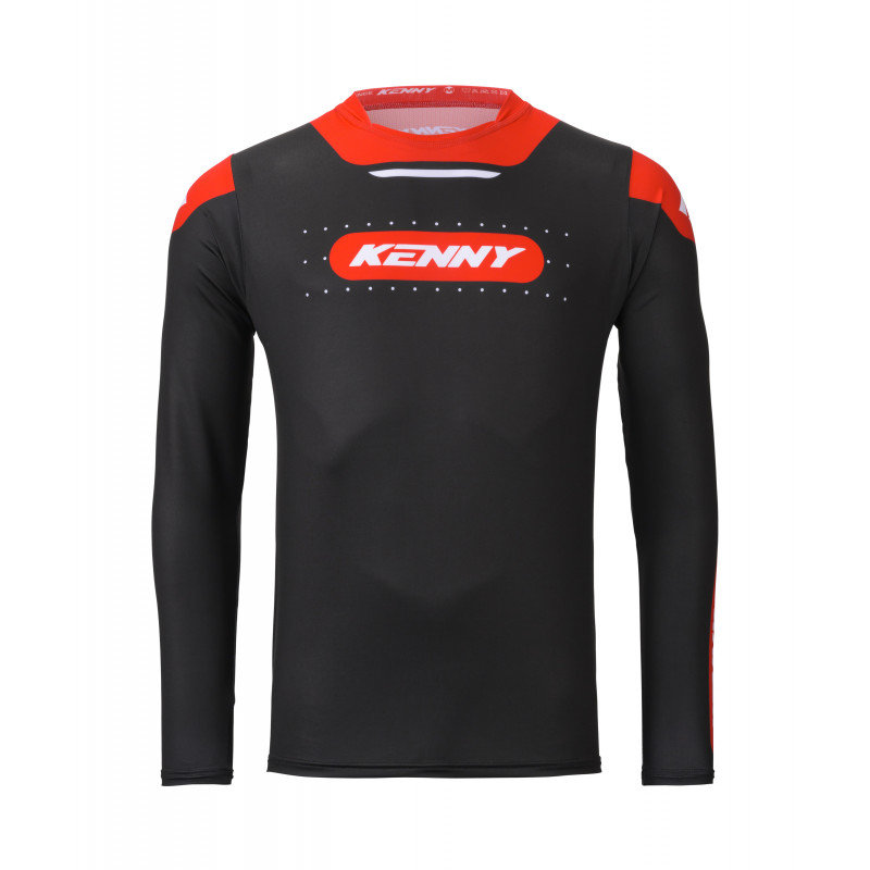 MAILLOT PROLIGHT CREW RED BLACK