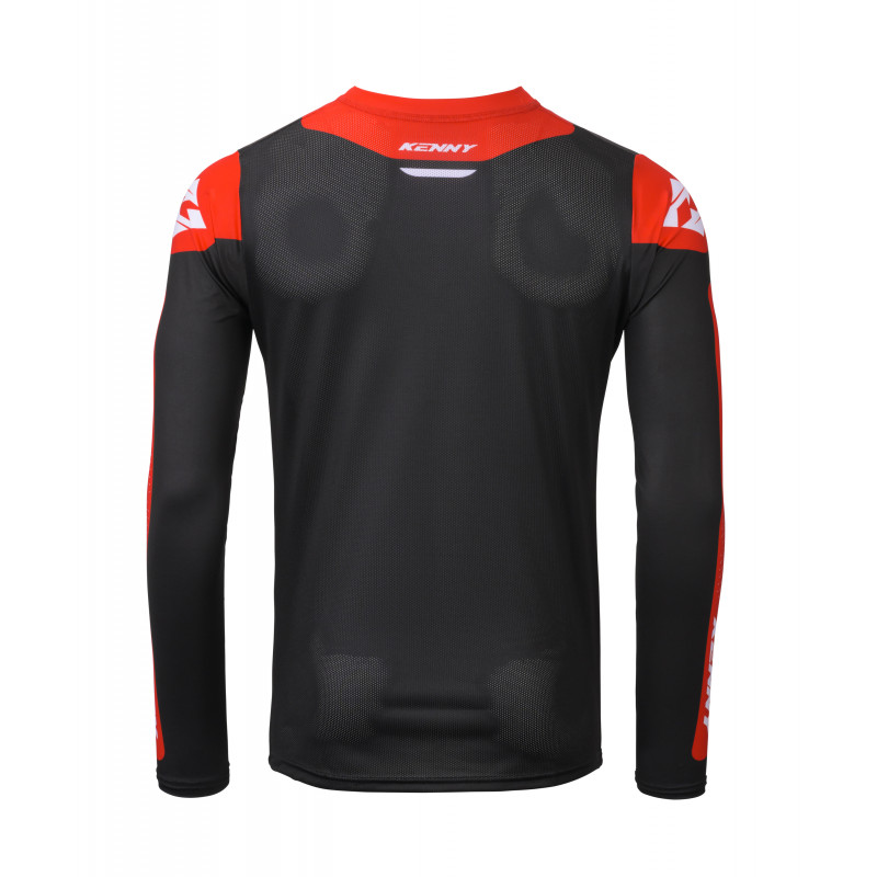 MAILLOT PROLIGHT CREW RED BLACK