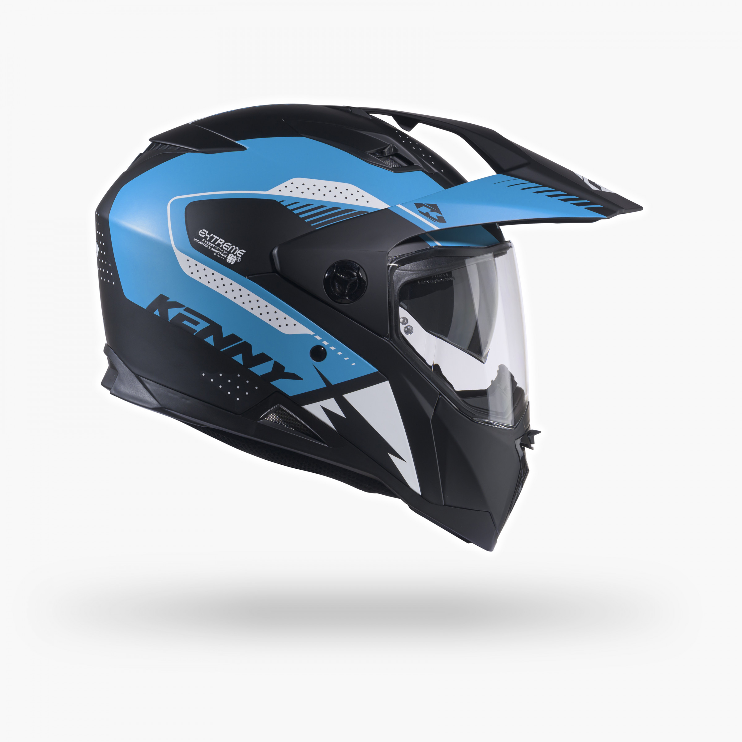 EXTREME GRAPHIC BLUE HELMET