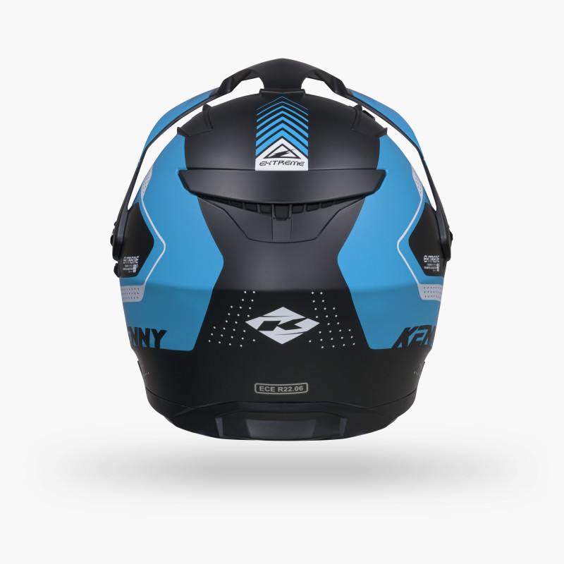EXTREME GRAPHIC BLUE HELMET