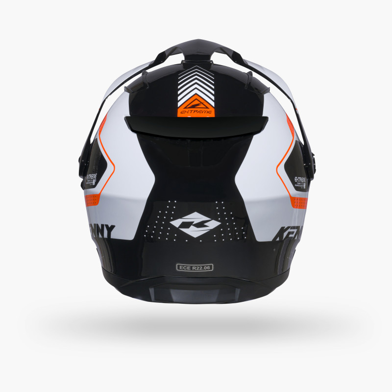 EXTREME GRAPHIC ORANGE HELMET