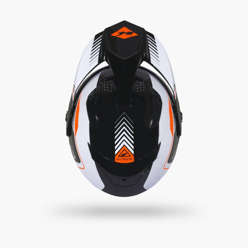 CASQUE EXTREME GRAPHIC ORANGE