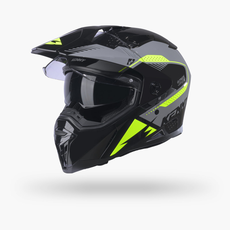 GRAPHIC NEON YELLOW HELMET