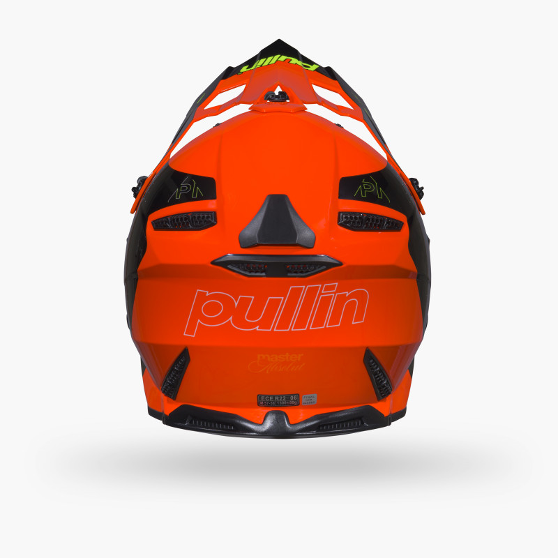 PULL-IN GRAPHIC ABSOLUT ORANGE HELMET