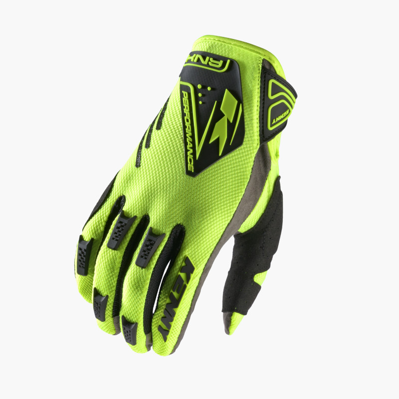 PERFORMANCE NEON YELLOW GLOVES KID