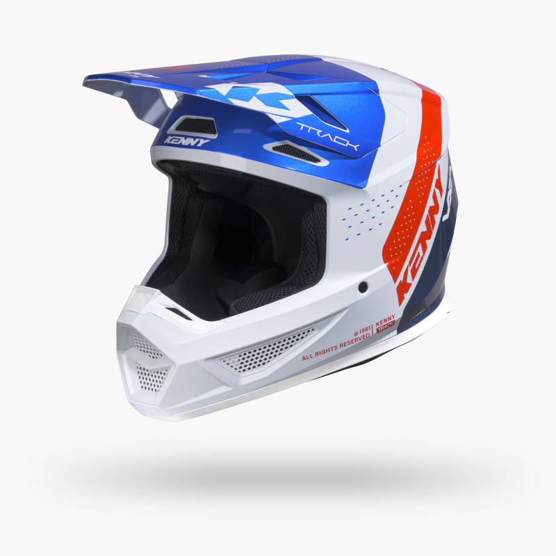 TRACK GRAPHIC BLAST PATRIOT HELMET