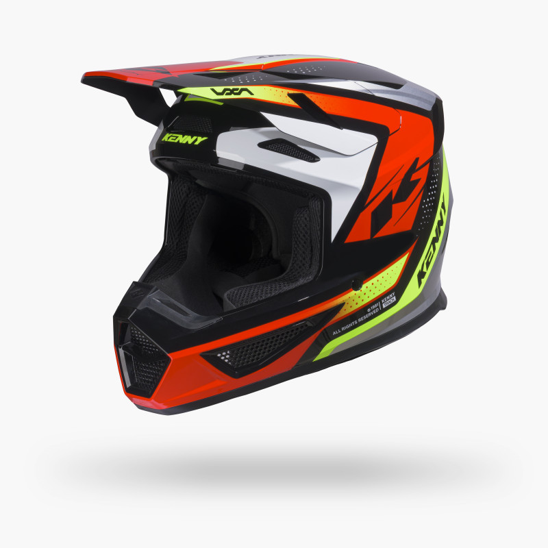 CASQUE TRACK GRAPHIC + FOCUS RED