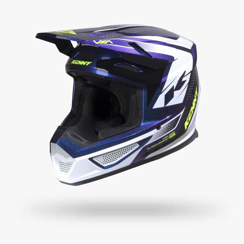 CASQUE TRACK GRAPHIC + FOCUS NIGHT DIAMOND