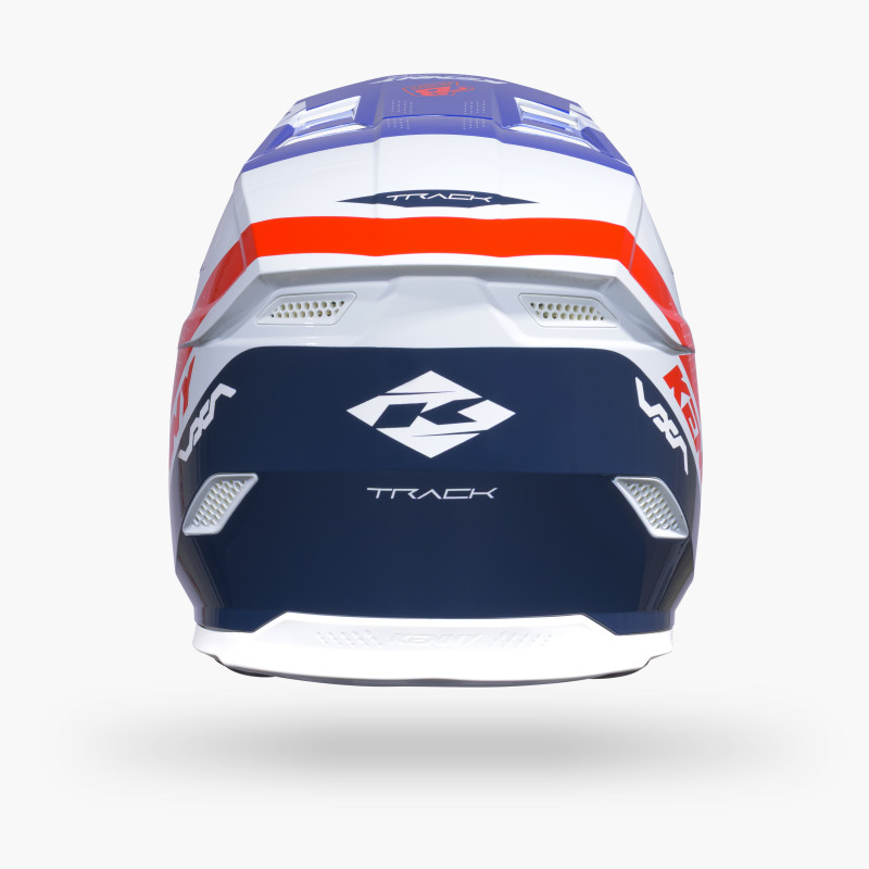 TRACK GRAPHIC BLAST PATRIOT HELMET
