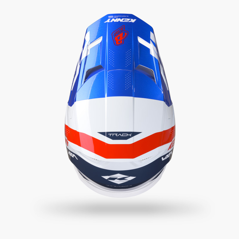 TRACK GRAPHIC BLAST PATRIOT HELMET