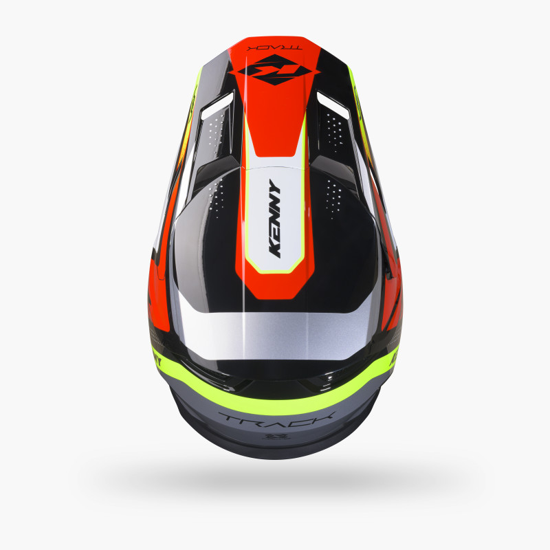 CASQUE TRACK GRAPHIC + FOCUS RED