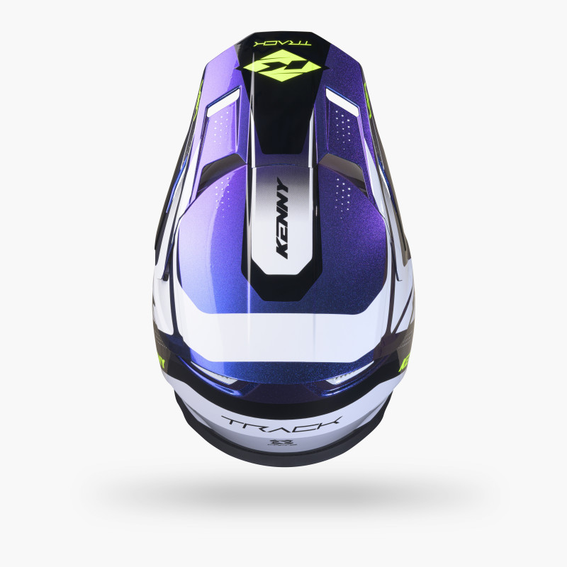 TRACK GRAPHIC + FOCUS NIGHT DIAMOND HELMET