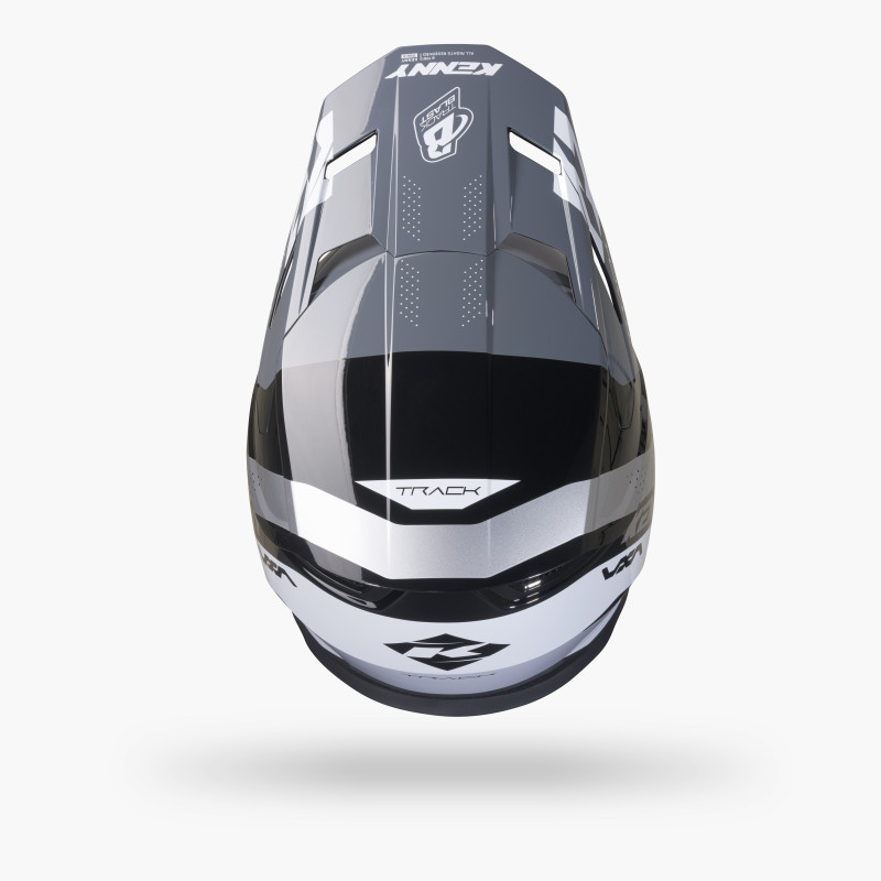 CASQUE TRACK GRAPHIC BLAST BLACK