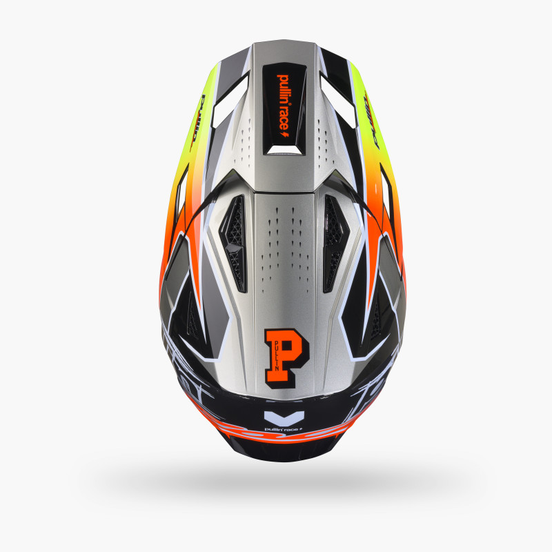 CASQUE PULL-IN MASTER GRAPHIC RACE NEON ORANGE