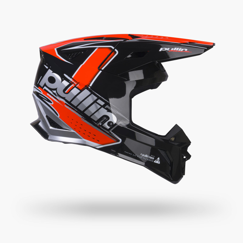 PULL-IN MASTER MASTER GRAPHIC RACE RED HELMET