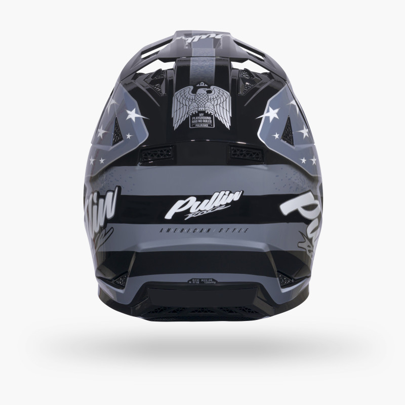 CASQUE PULL-IN MASTER GRAPHIC RACE PATRIOT BLACK GREY