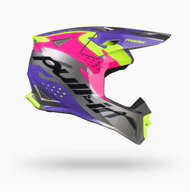 CASQUE PULL-IN MASTER GRAPHIC PURPLE GREY