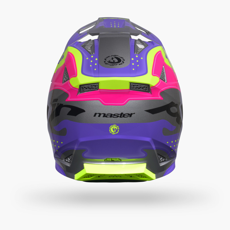 CASQUE PULL-IN MASTER GRAPHIC PURPLE GREY