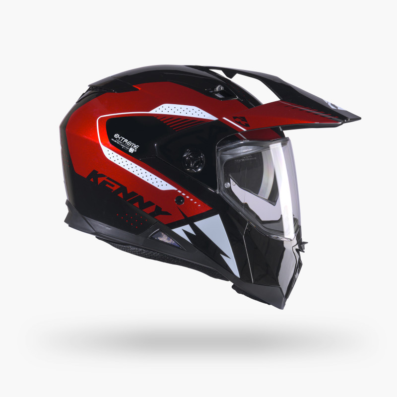 EXTREME GRAPHIC RED HELMET