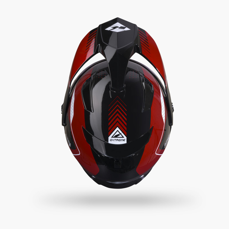CASQUE EXTREME GRAPHIC RED