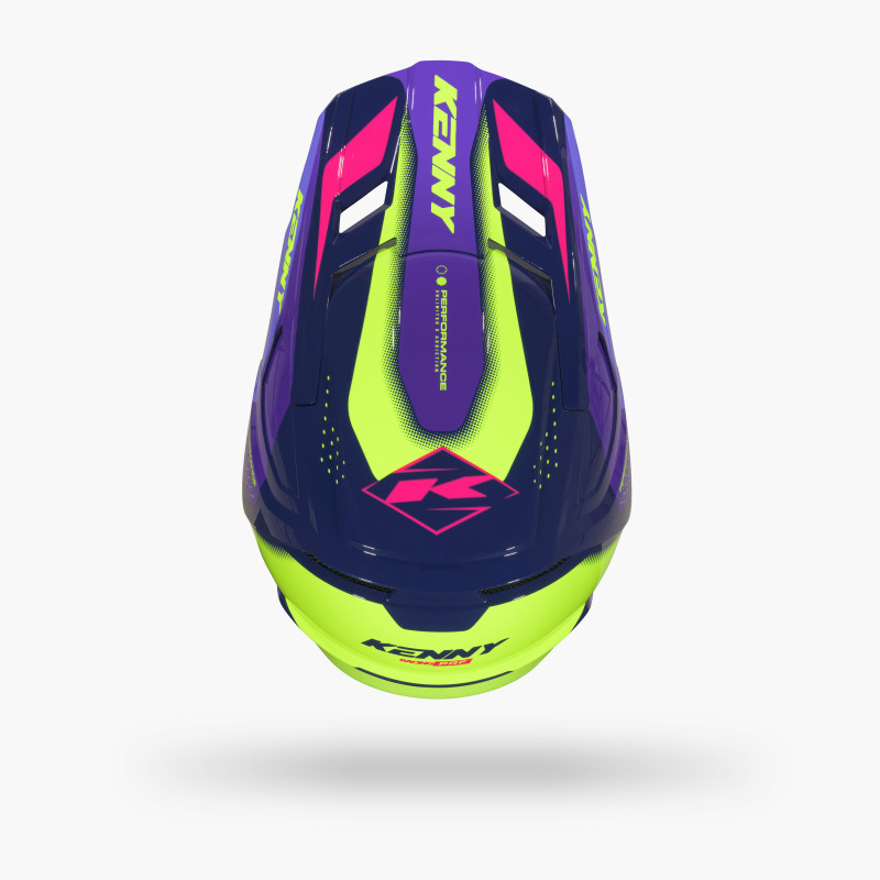 CASQUE PERFORMANCE GRAPHIC RACING PURPLE ENFANT