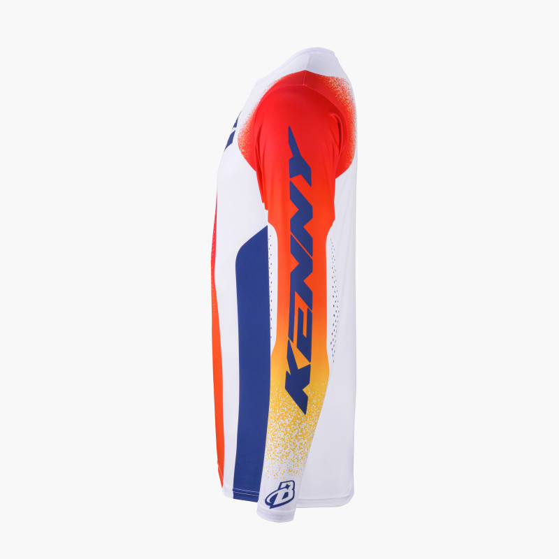 MAILLOT TRACK BLAST ORANGE WHITE