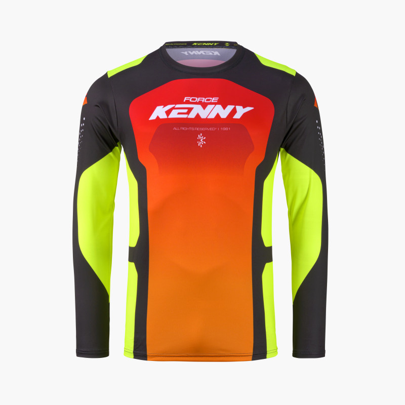 FORCE RACE RED NEON YELLOW JERSEY