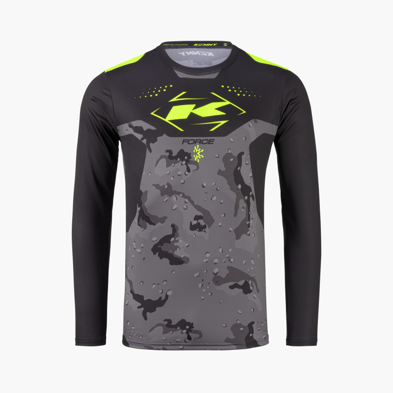 FORCE CAMO NEON YELLOW JERSEY