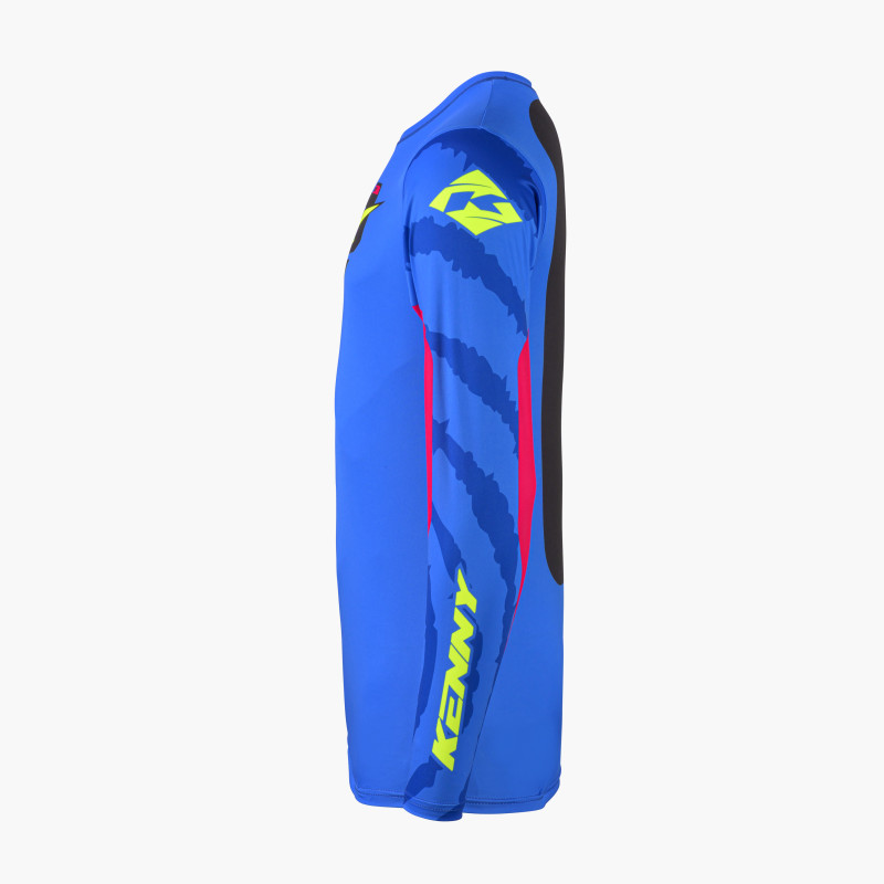 MAILLOT FORCE SPIRAL BLUE