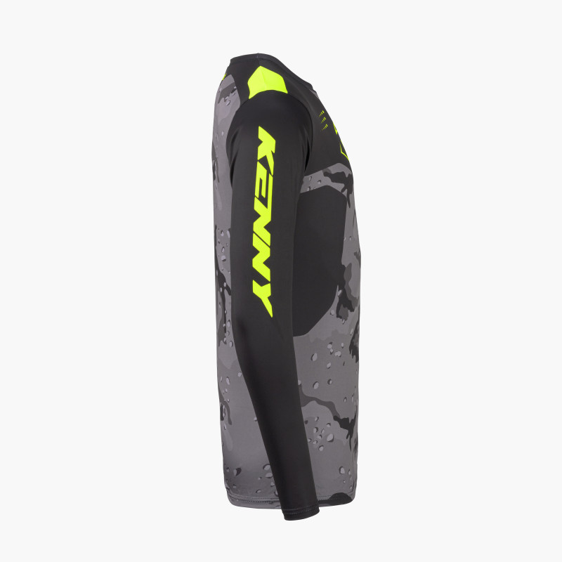 FORCE CAMO NEON YELLOW JERSEY