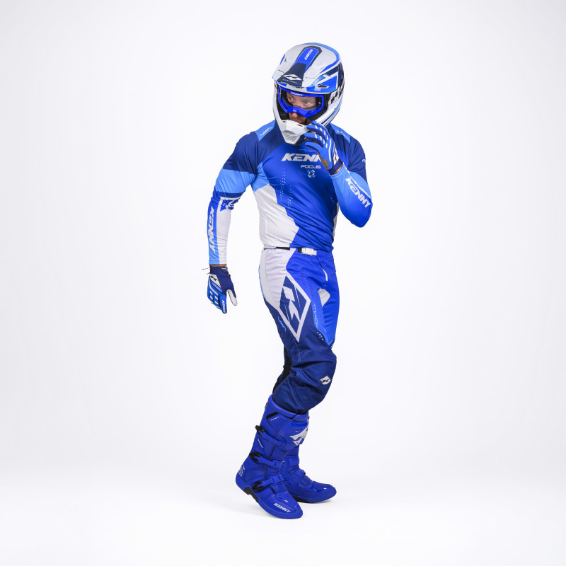 TRACK FOCUS BLUE PANTS