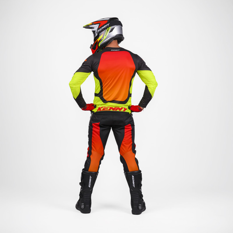 FORCE RED NEON YELLOW PANTS