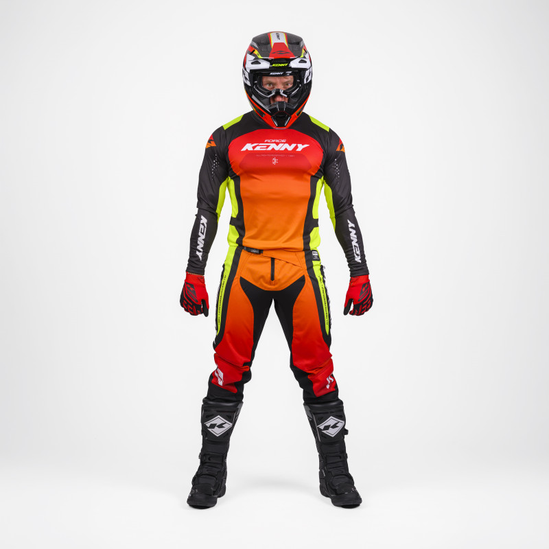 PANTALON FORCE RED NEON YELLOW