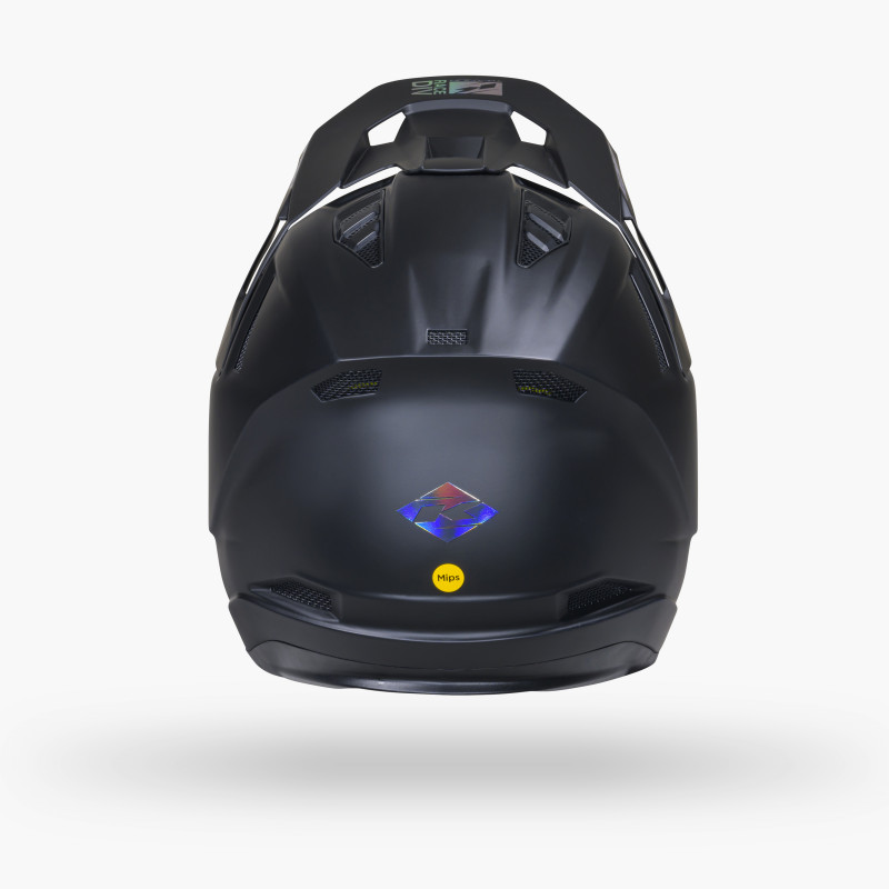 TITANIUM BIG CARBON MATT HOLOGRAPHIC HELMET