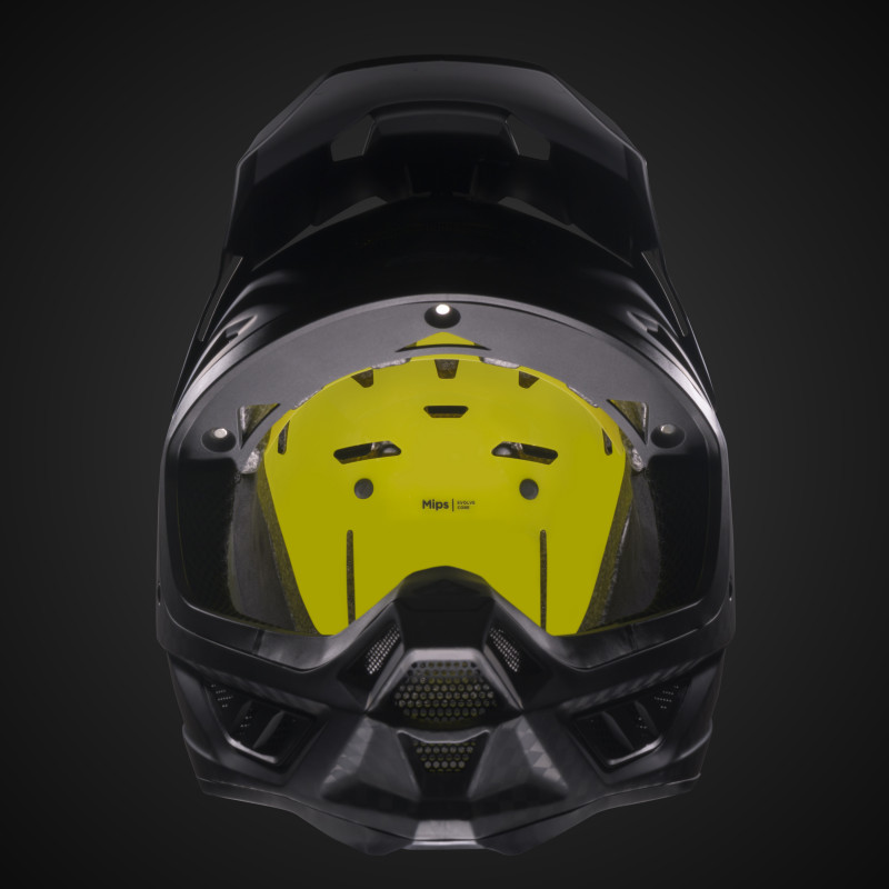 TITANIUM BIG CARBON MATT HOLOGRAPHIC HELMET