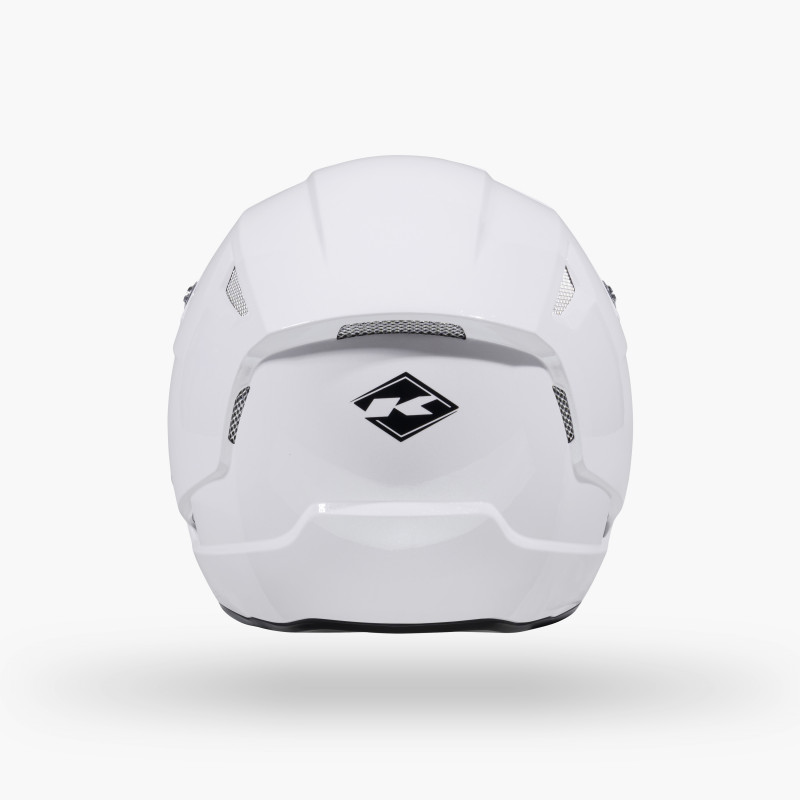 CASQUE TRIAL UP WHITE