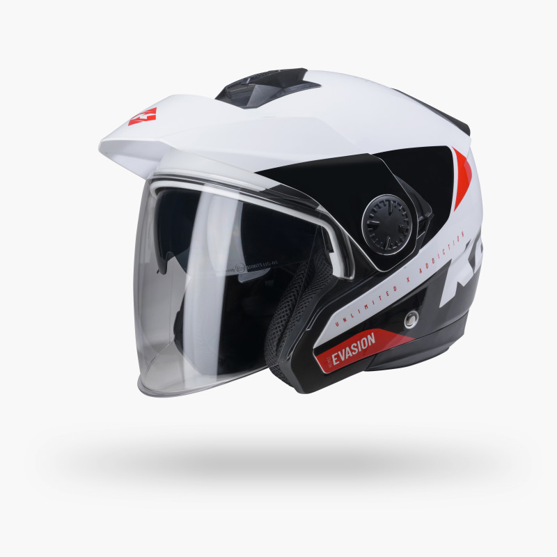 CASQUE EVASION GRAPHIC RED
