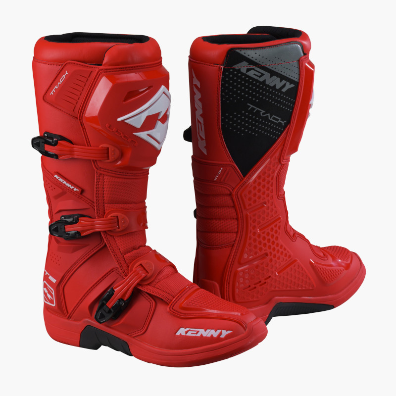TRACK T2 RED BOOTS
