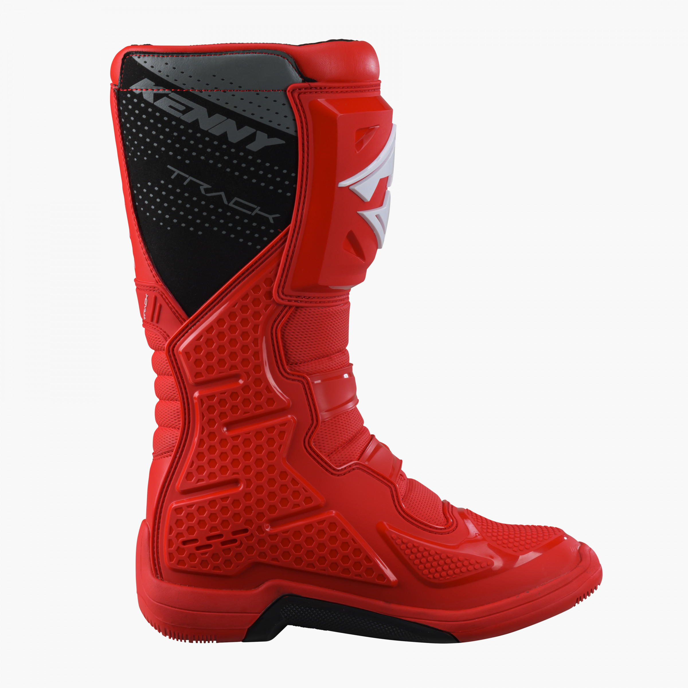 靴 KENNY TRACK T2 RED BOOTS