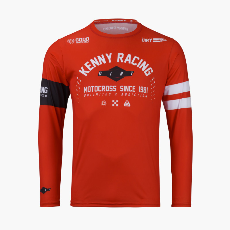 TRACK DIRT RED JERSEY