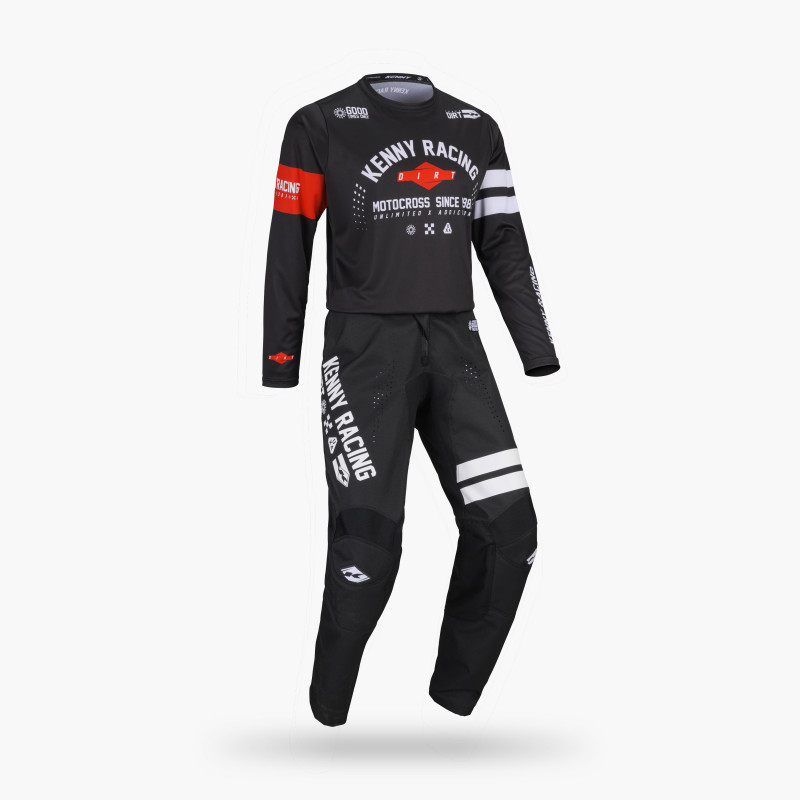 MAILLOT TRACK DIRT BLACK